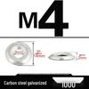 Galvanized Bowl-Shaped Fish Eye Washer for Self-Tapping and Drywall Screws (M4/M5/M6)
