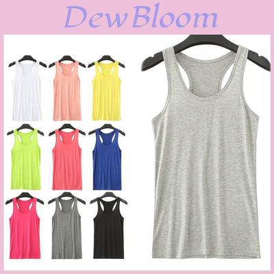 Premium Quality Women Sleeveless T-shirt Tank Top With Classic Timeless Design For Summer Beach Gym