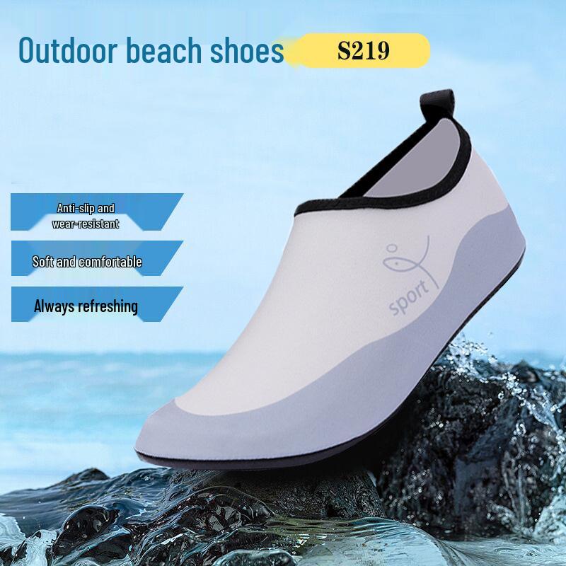 Non-Slip Quick-Dry Beach Shoes for Swimming, Diving, Snorkeling - Soft Sole Water Shoes for Men & Women