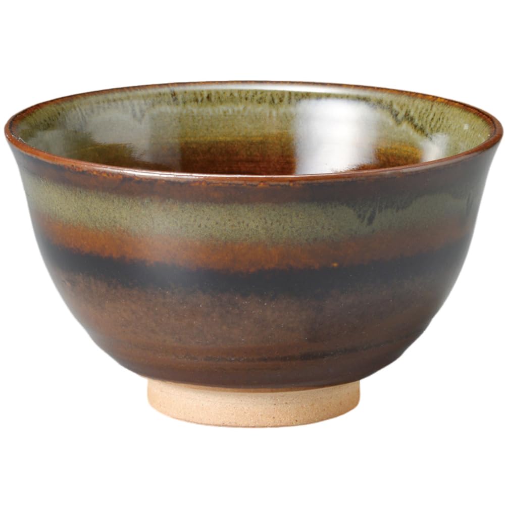 Matcha Tenmoku Mino Made in Japan Ale-net Bowl, Style, Ceramic, Ware,