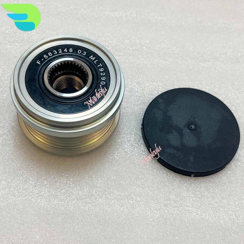 535024210 F-563248.03 Overrunning Alternator Freewheel Clutch Pulley for OPEL CORSA D IGNIA ASTRA J MERIVA B ZAFIRA CASCADA