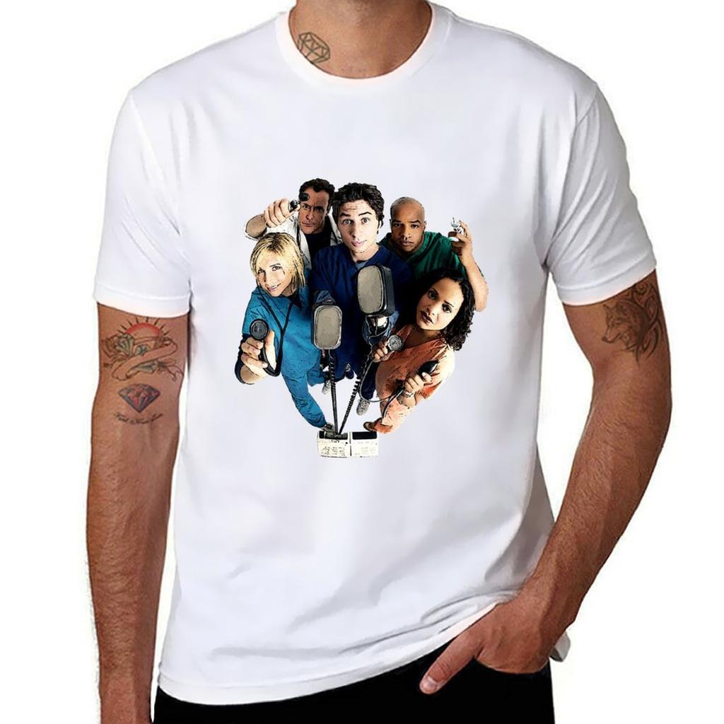 Scrubs TShirt Classic Basic Casual TShirt