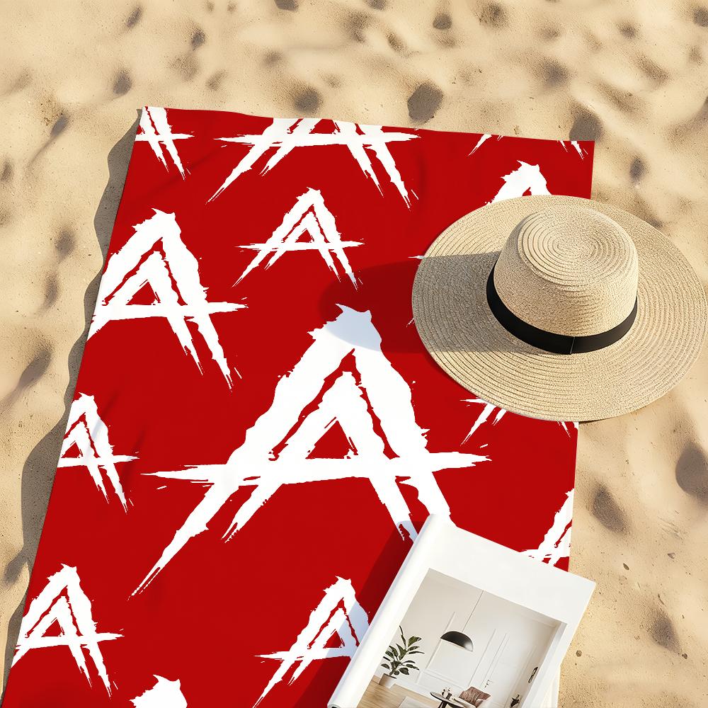 Rapper Anuel AA Music Logo Towel Soft Pool Gift For Travel Gym Shower Camping Quick Dry Sports Large Beach Towels