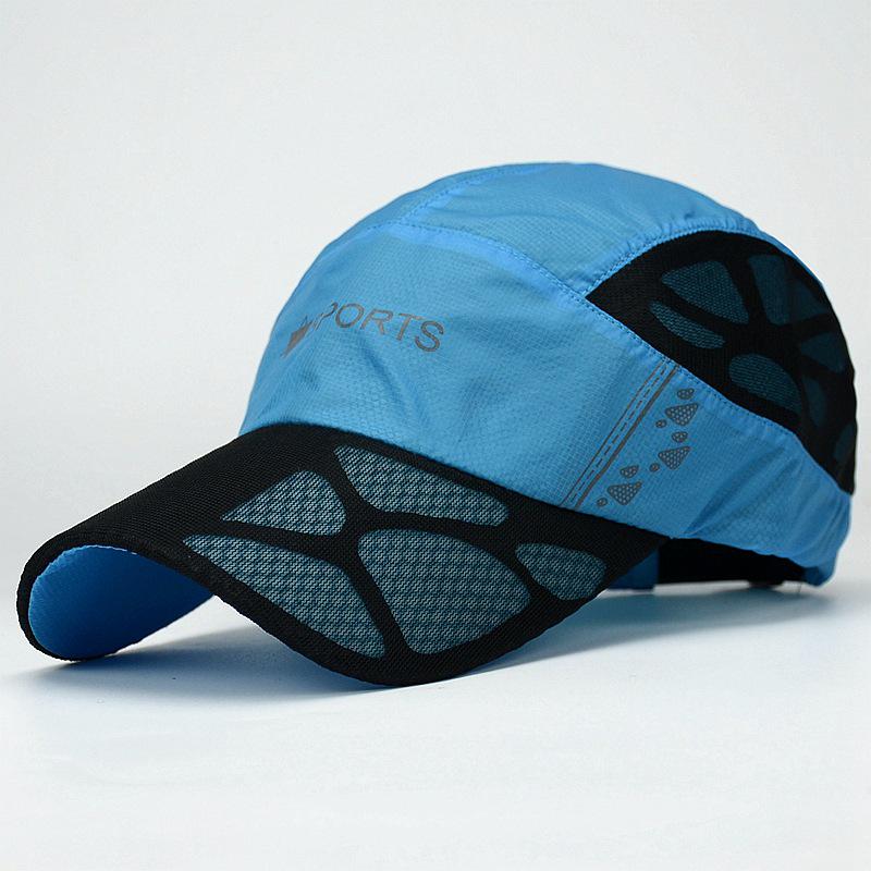 Unisex Quick-Dry Sun Hat: Summer Baseball Cap, Breathable Outdoor Duckbill Cap