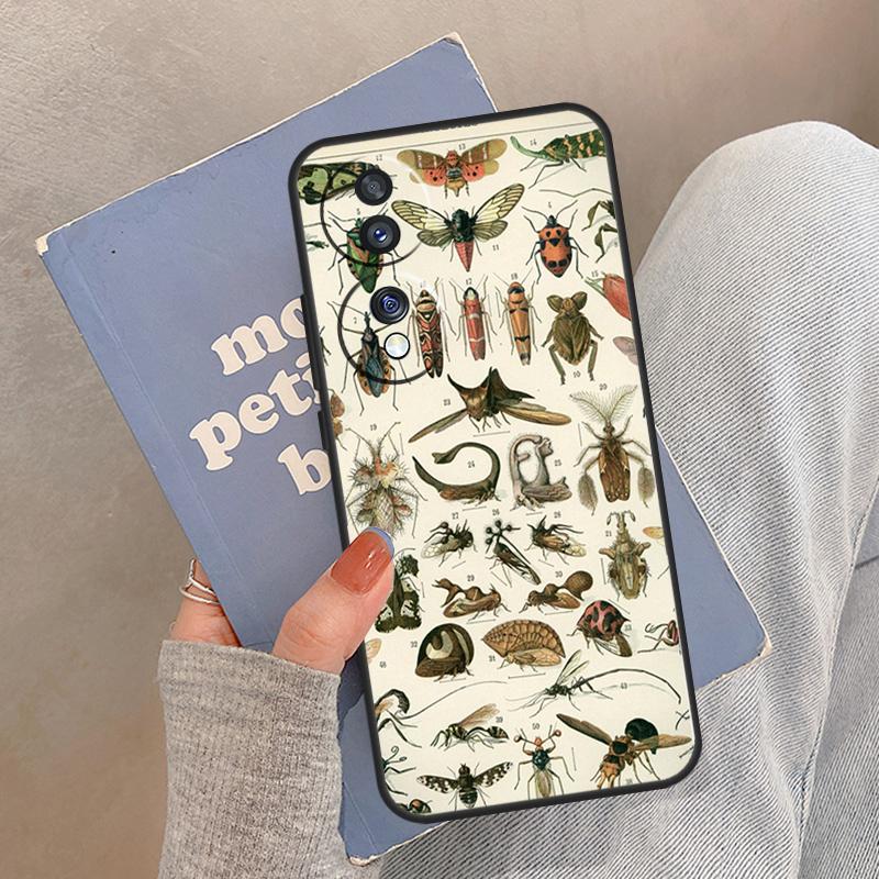 Beetles Insects Case For Honor Magic 8 Pro 5 6 7 Lite Cover For Honor 200 400 90 70 50 X8a X8b X9a X9b X9c