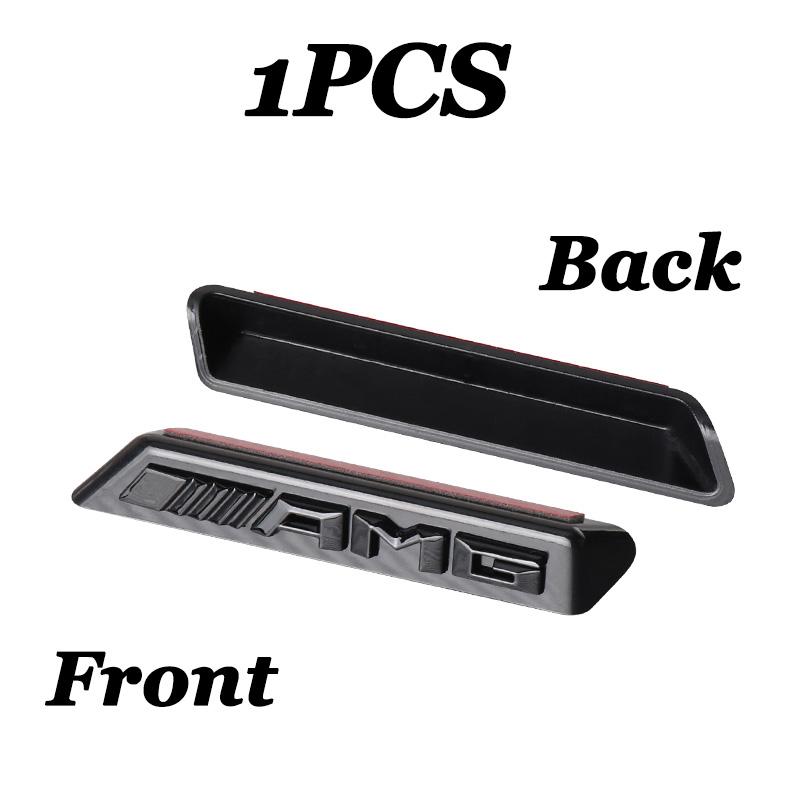 3D ABS Car Styling Front Grille Emblem Sticker Decoration Badge Auto Accessories for Mercedes Benz AMG W222 W204 W212 W176 W108
