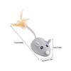 Electric Mouse Toy with Tail, USB Rechargeable Interactive Cat Toy, Compatible with All Breeds (2PC)