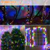 Cshare LED Illumination 200 LED String 8 Lighting with Timer Multiple Connections Camping Garland Halloween Fairy Suitable for Decorative Outdoor