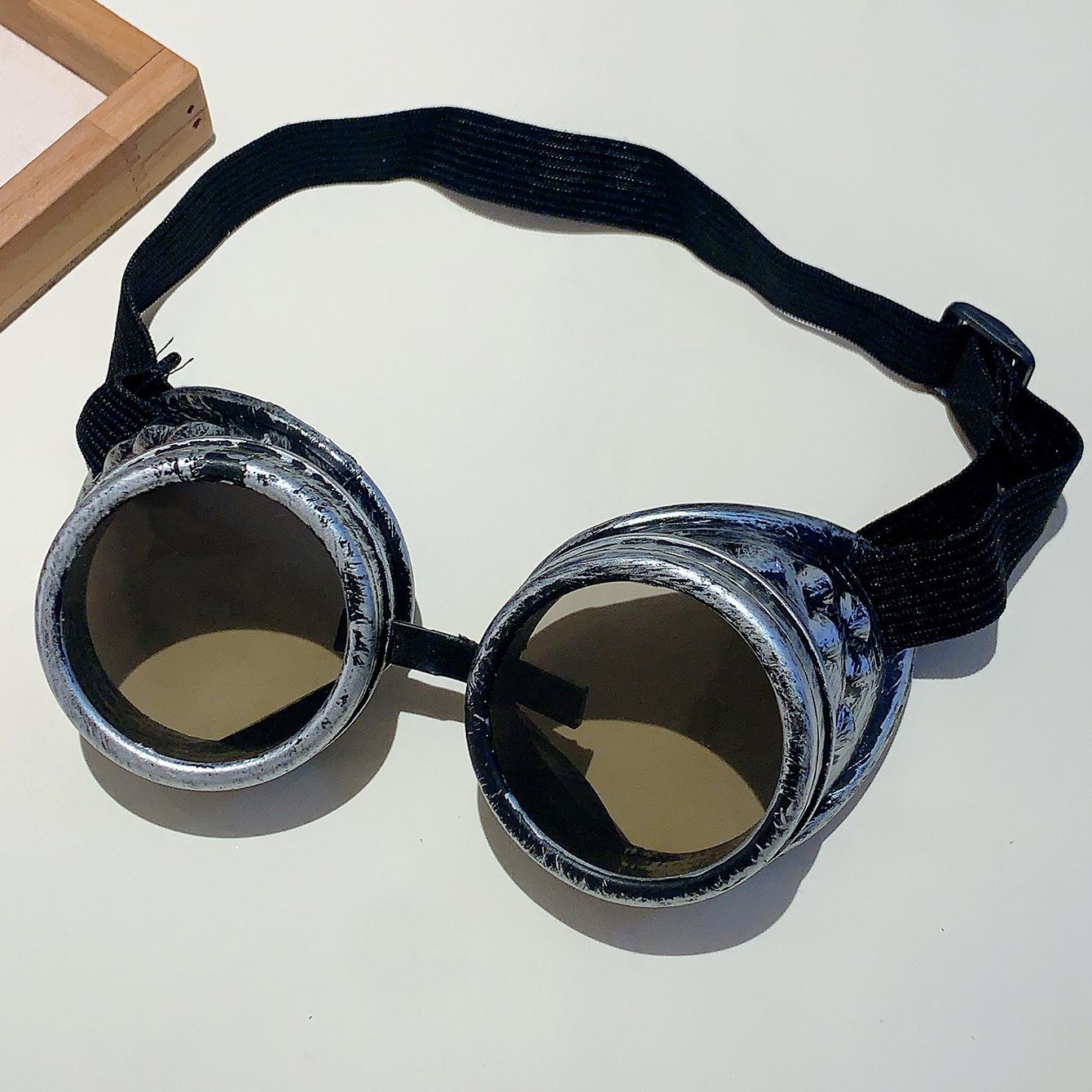 

Ретро-панк-стиль паровых очков для декора на Хэллоуин, подарков на вечеринку, стильных солнцезащитных очков для косплея