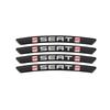 Auto Felgen Aluminium Logo Aufkleber Radnaben Aufkleber Für Seat Cupra Ateca Leon Mk2 6f FR Mk3 5f 1p Ibiza Cordoba Toledo E-Racer