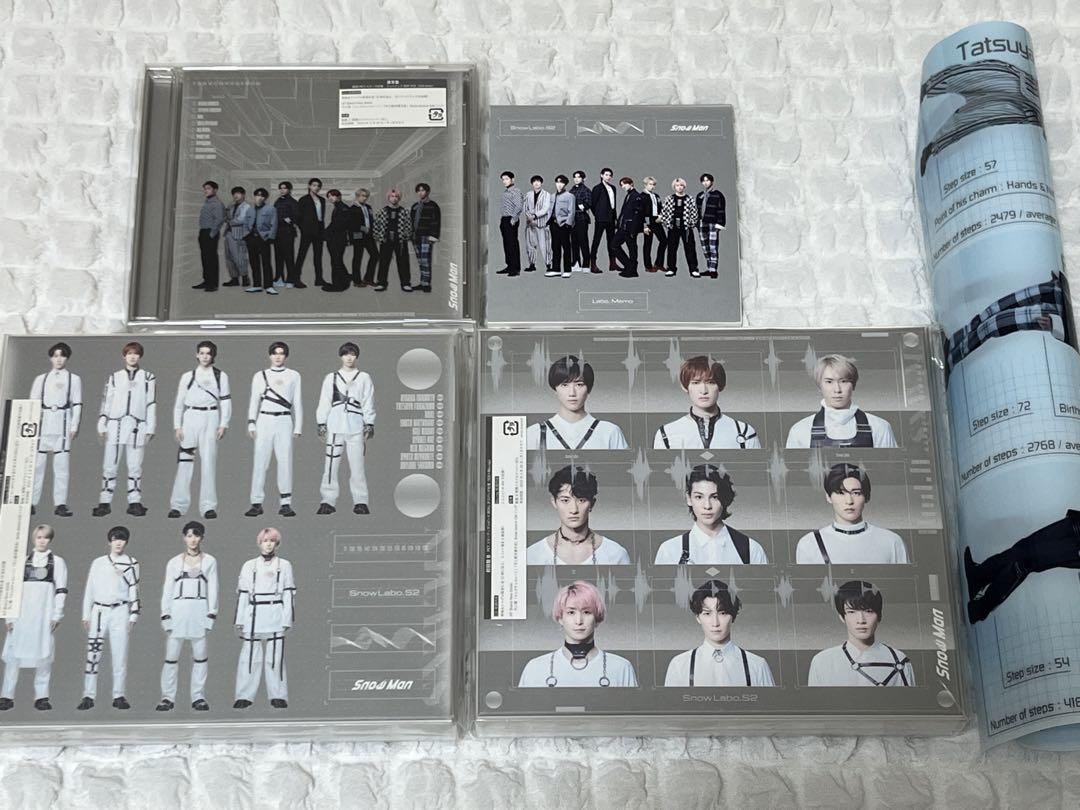 

[USED] SnowMan SnowLabo.S2 3 form set (with bonus)