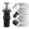 2Pcs Toilet Seat Hinge Bolts – Top Mount, Rubber Expansion Fixing, Universal Replacement Kit