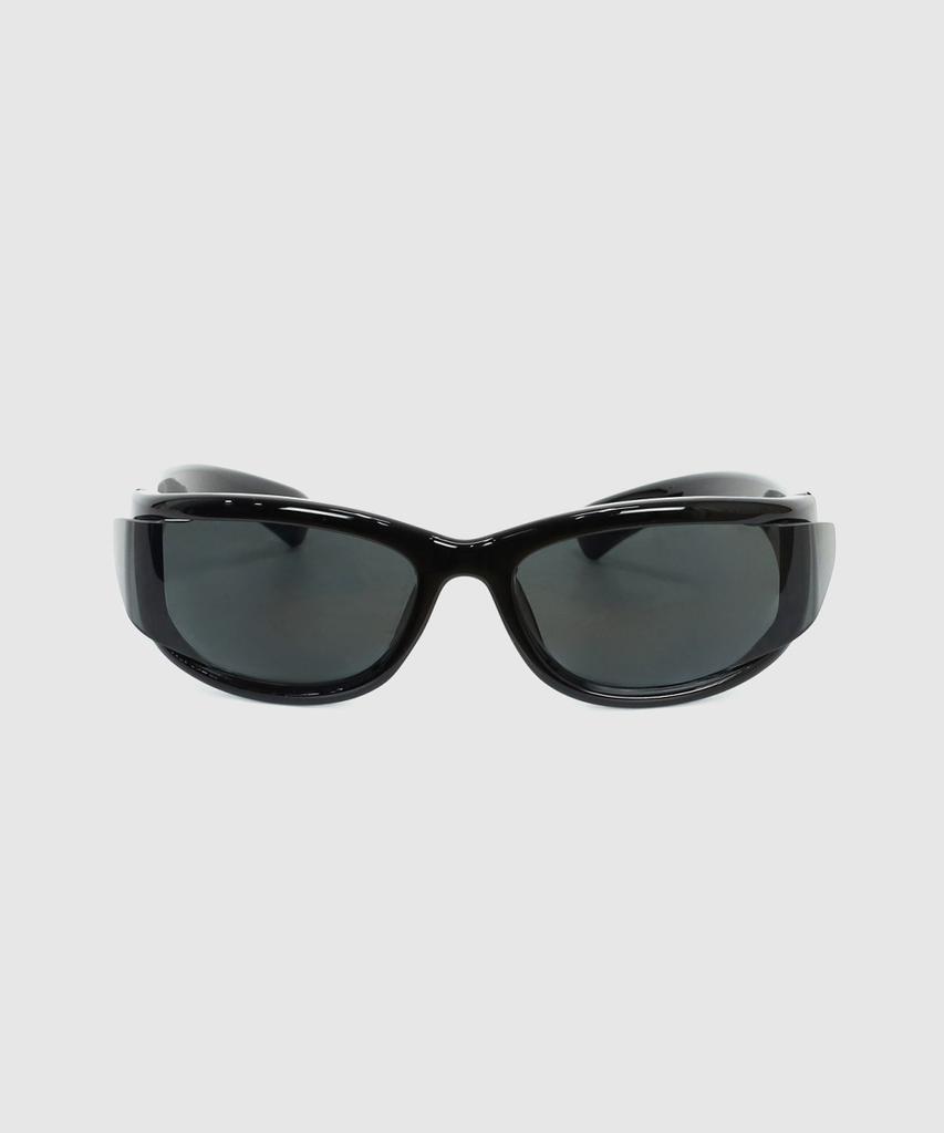 Lukadiseu Lk35 Aero Black Curved Sunglasses
