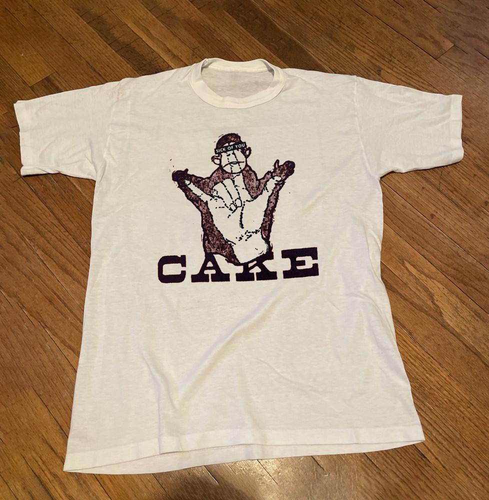 CAKE Band Sick of You Concert Tour Unisex T-Shirt Cotton Full Size Unisex T-Shirt S