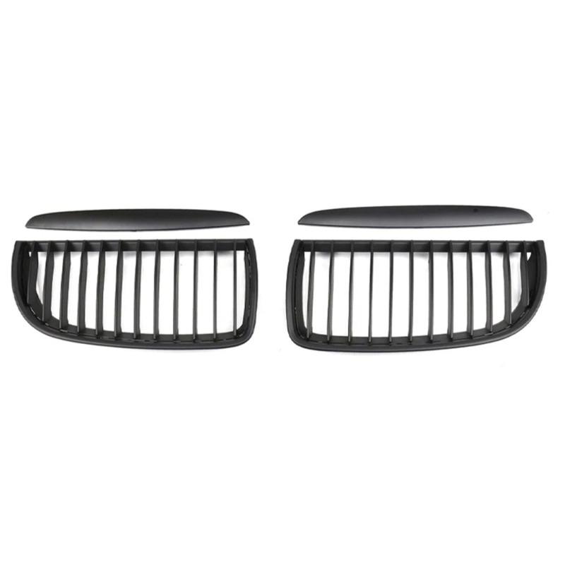 Car Front Grille Racing GrillFor BMW 3 Series E90 E91 323I 328I 335I 330I 325I 2005-2008 Single Gloss Black Grille