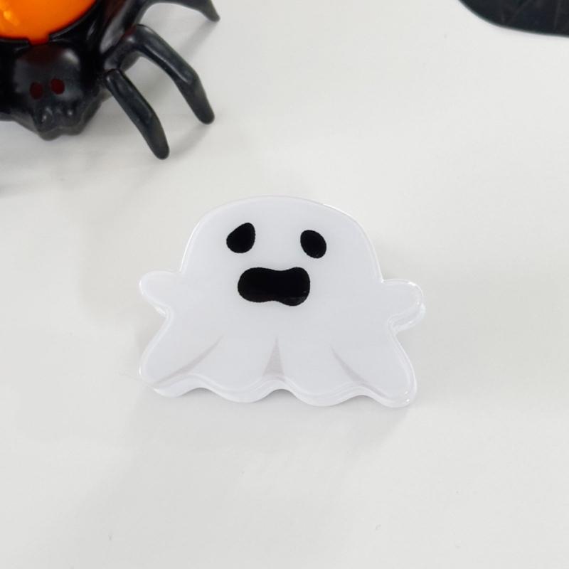 Sparkling Halloween Hairpins Permanent Acrylic Material Comfortable Wear Party Theme Accessories for Women Men Children