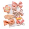 Princess Hair Accessories Cloth Hair Bow Clips & Barrettes for Baby Girls Toddlers Teens Kids