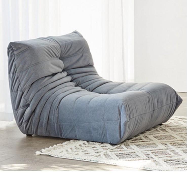 Caterpillar Bean Bag Sofa, Large Tatami Recliner for Balcony or Bedroom