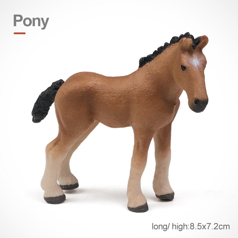 Simulation Farm Animals Poultry Cow Pig Dog Chicken Duck Goose Cub Figurines Model Action Figures Educational Toy For Kids