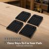 4 Pieces Non-Slip Stilt Foot Pad Stable for Outdoor Surfaces, Painting