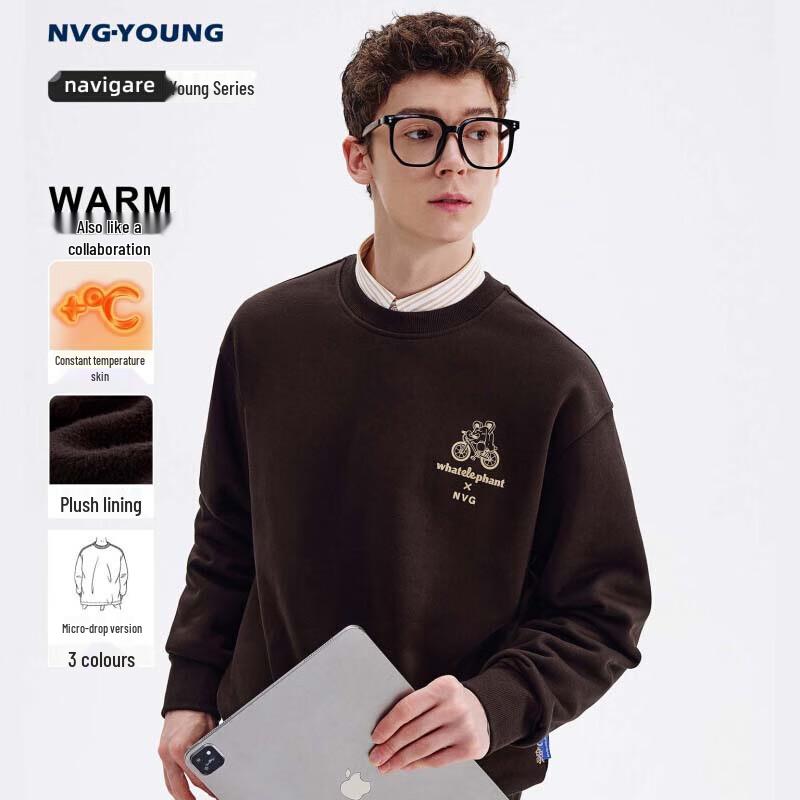 

Navigare Men s Round Neck Fashion Sweatshirt XL