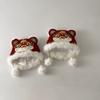 Ear Muffs Children's Lion Dance Hat Thickened Winter Warm Hat Kawaii Plush Beanies  Outdoor