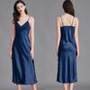 Yaoting Plus Size Ice Silk Camisole Nightdress for Women - Sexy Summer Loungewear CQ311