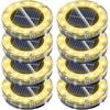 NFESOLAR LED Garden Light for Outdoor and Other Outdoor Freestanding or Black or Clear of Lights, Solar-Powered, Waterproof, Sensor, Stylish, Gardens,