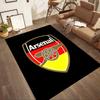 Arsenal Floor Rug Office Rug Suitable for Entryway Decorate Room Hallway Outdoor Antislip Carpet Decorate Offices Perfect Gift for Women/Men