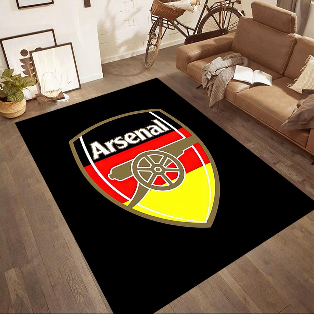 Arsenal Floor Rug Office Rug Suitable for Entryway Decorate Room Hallway Outdoor Antislip Carpet Decorate Offices Perfect Gift for Women/Men