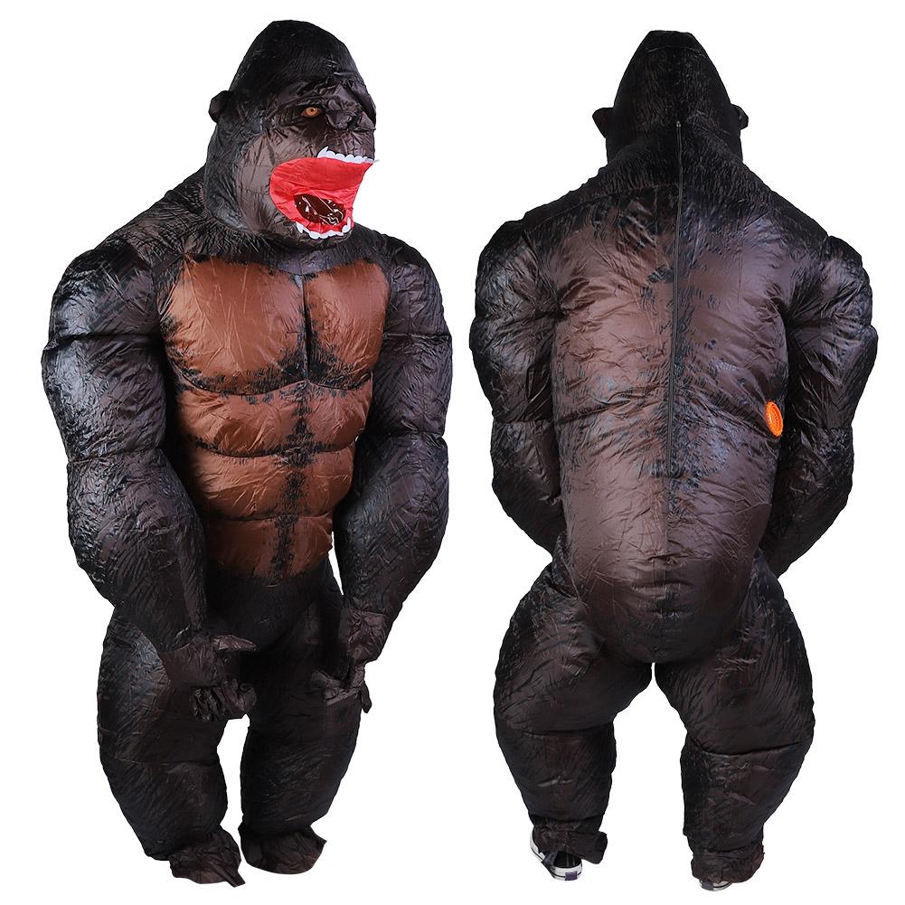 Halloween Inflatable Costume with Air Blower for Festivals Parties Parks Zoos Decoration