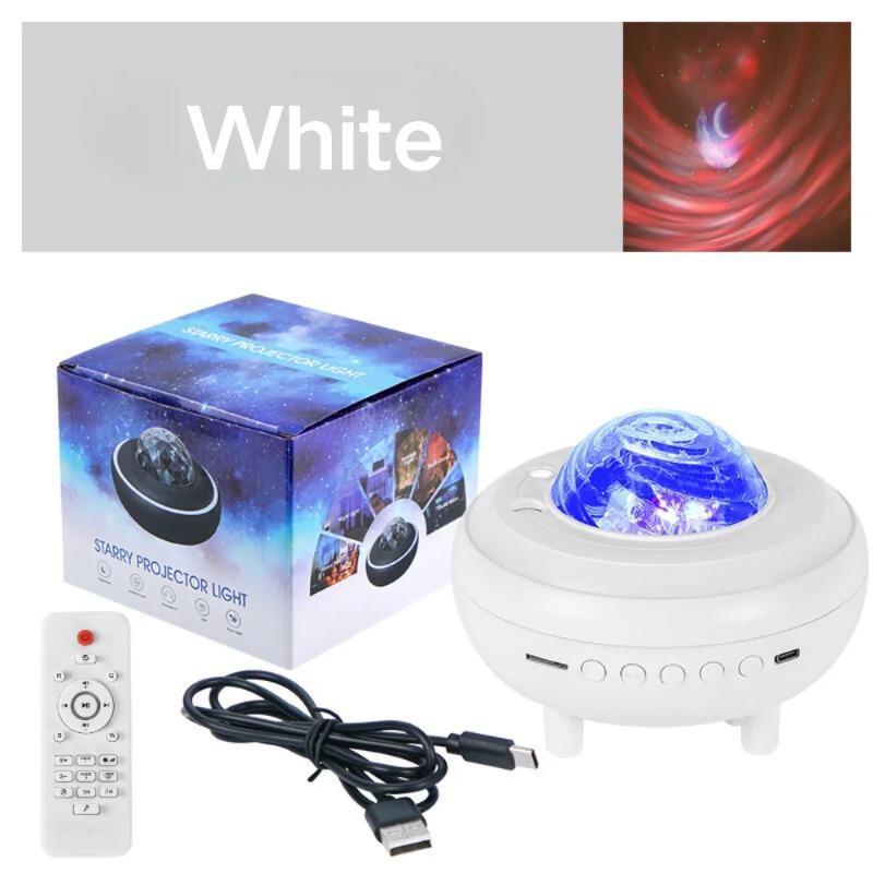 The Highly Atmospheric Laser Vortex Starry Sky Lamp, Accompanied by Bluetooth Audio, Makes the Starry Sky In the Room Extremely
