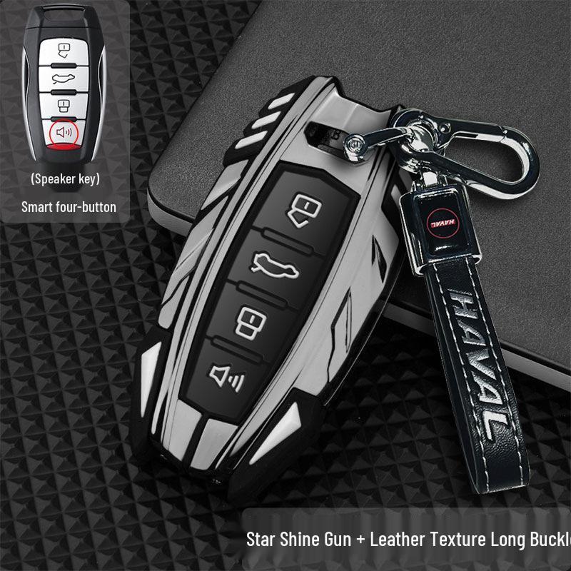 Great Wall Haval Key Cover with Metal Buckle for F7, F5, H6 Coupe, H2S - Full Protection