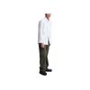 Uniqlo Solid Color Single-Breasted Long Sleeve Shirt Unisex Shirts White 464930-00