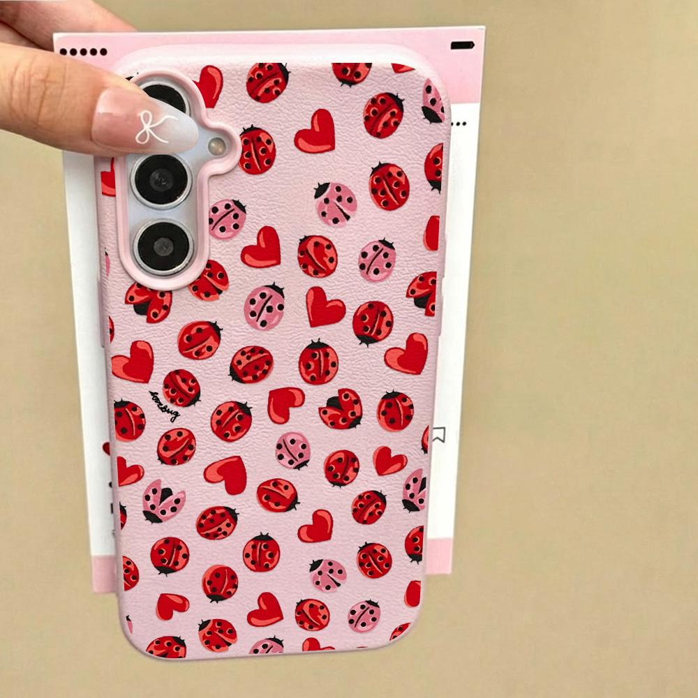 Leopard Print Phone Case For Samsung S26 Ultra A56 A16 A17 A57 A37 A55 A36 A53 A35 A34 A06 A07 A26 S25 S24 FE Shockproof Cover