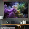 2D Outer Space Stars Live Stream Background Cloth for Vlog Decoration