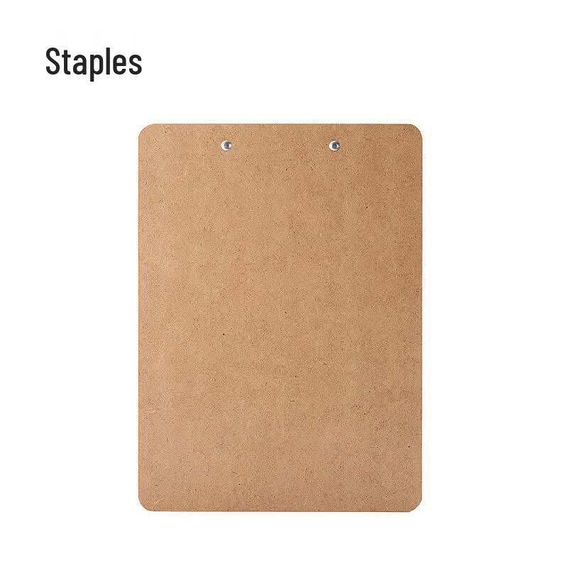 Staples CB1001 Wooden Clipboard