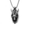 Men's Fitness Necklace Stylish Titanium Steel Boxing Glove Pendant