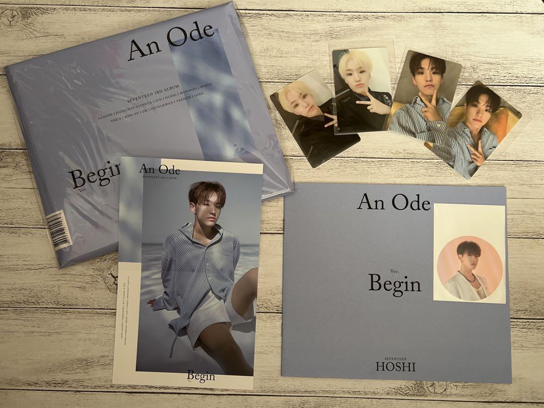 

[USED] Seventeen Seventeen Album Anode Hoshi with Trading Card