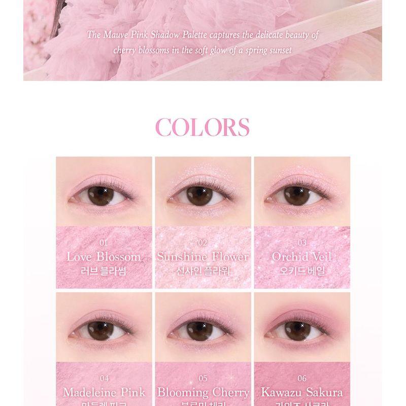 DASIQUE Shadow Palette Pink Blossom Collection - 2 Types