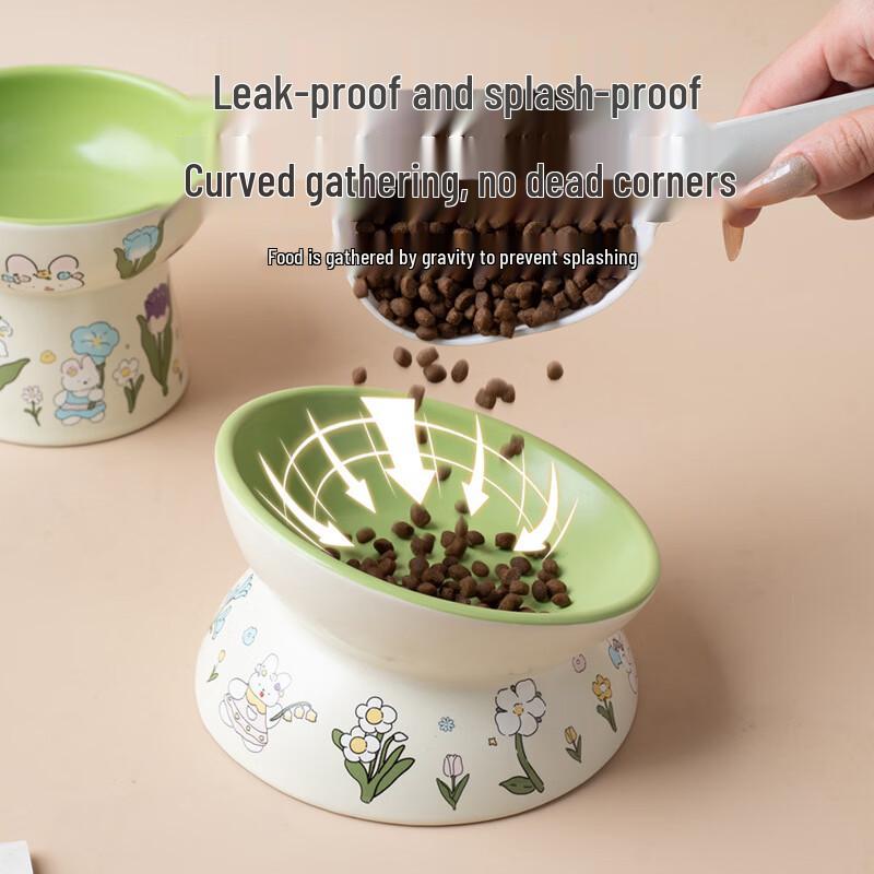 Shuoni Anti-Tip Ceramic Pet Bowl