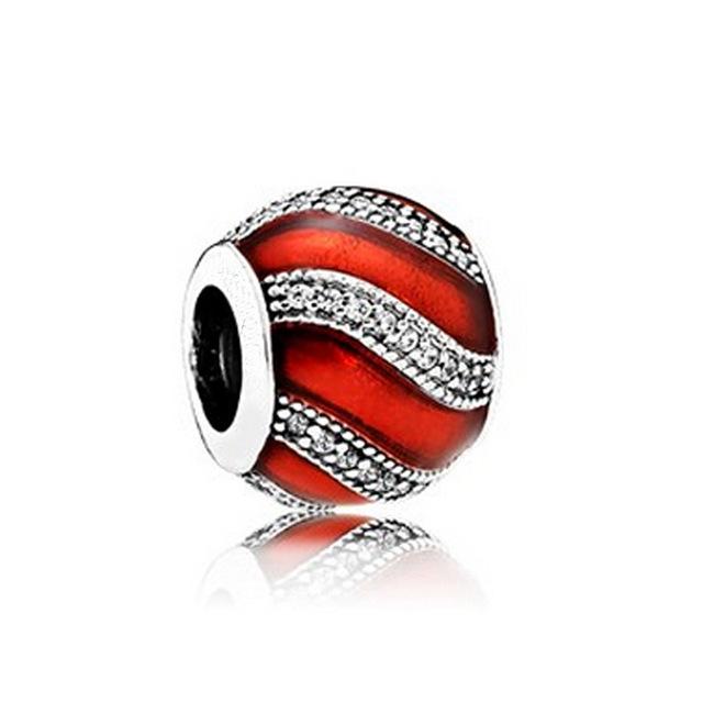 New Fashion Charm Original Angel Red Wine Cup Sail Love Beading Suitable For The Original Lady Bracelet Jewelry Gift