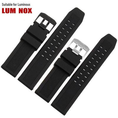 Curea de ceas Luminox Outdoor din silicon 23MM Bandă de scufundare pentru bărbați