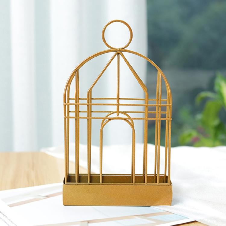 Elegant Metal Birdcage Incenses Coil Stand Forest Camping Incenses Coil Holder for Outdoor Gatherings