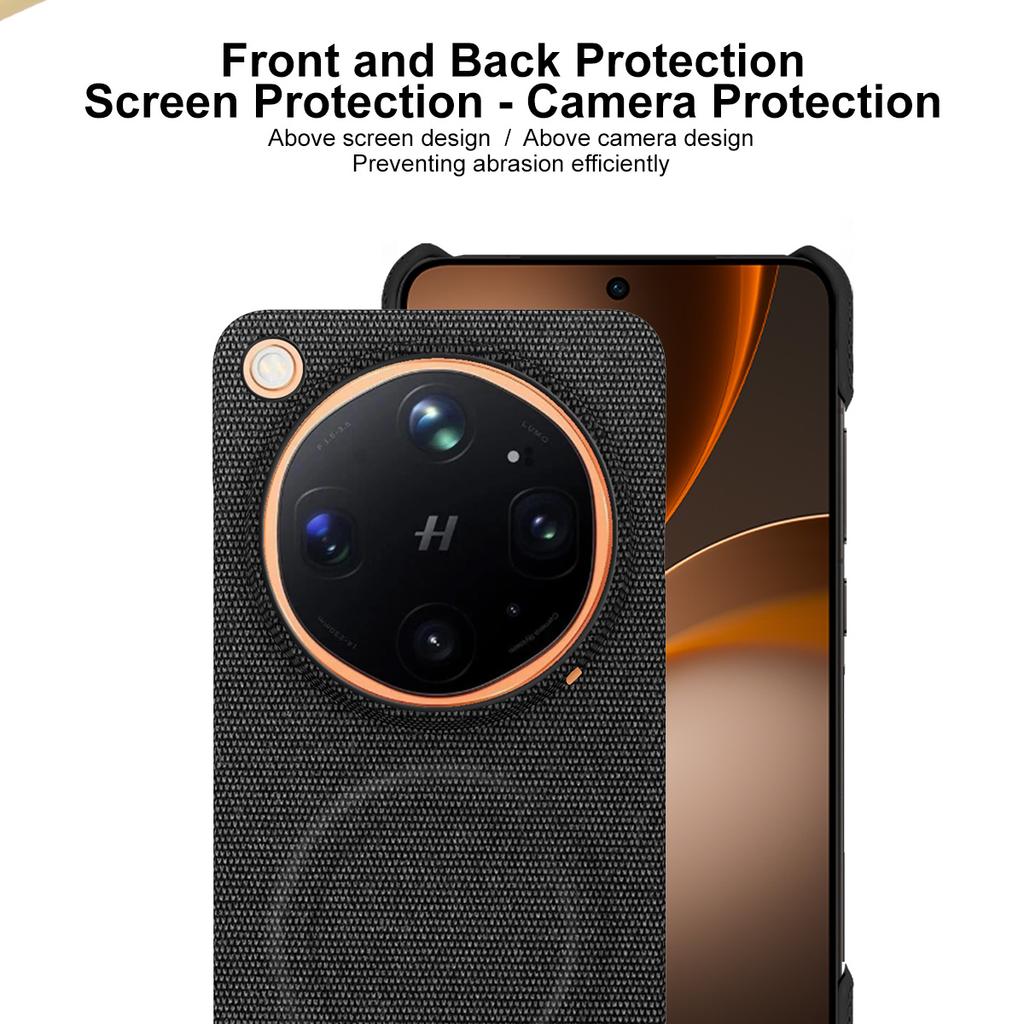 For OPPO Find X9 Ultra 5G Phone Case IMAK Ruiyi Series Fabric Magnetic Case