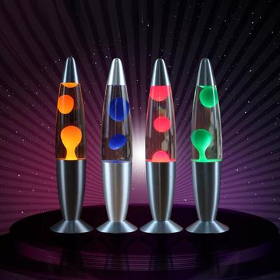 Metal Base Wax Lava Lamp Night Light For Bedroom Decor European Regulation