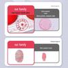 Red Quick-Drying Portable Ink Pad for Office & Finance Stamps – Free Shipping