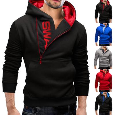 Pánska mikina s dlhým rukávom a kapucňou, mikina s kapucňou, topy, bunda, kabát, vrchné oblečenie