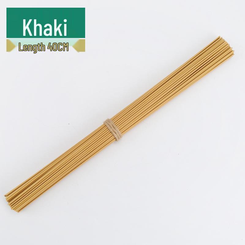 Handmade Floral Stem Iron Wire Yarn for DIY Basket Bouquets - Coffee, Green, White