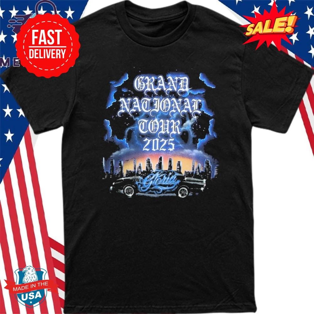 

Kendrick Lamar Grand National Tour 2025 GNT Gloria T Shirt S-4XL Unisex T-Shirt XXXXL